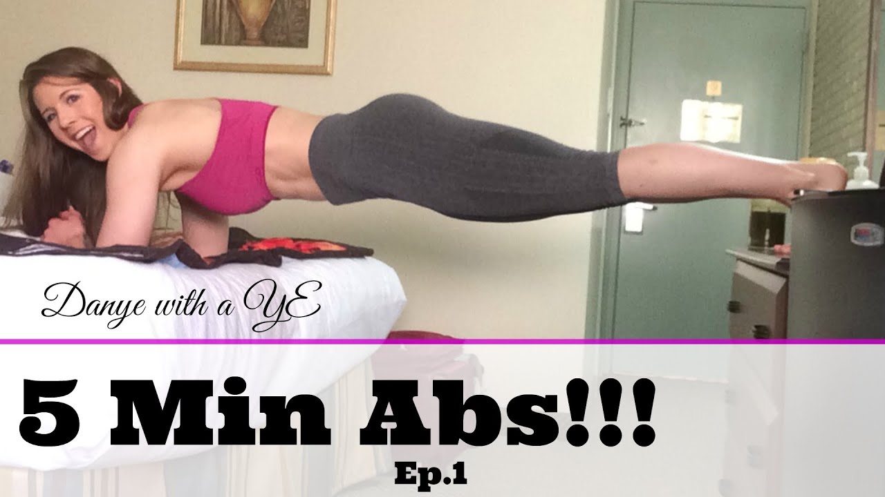 5 Min Abs Ep 1 Build that 6 pack! Hotel ab/core routine YouTube
