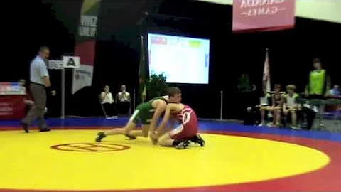 2013 Canada Summer Games: 63 kg Alec McNeil (ONT) vs. Lucas Hoffert (SASK)