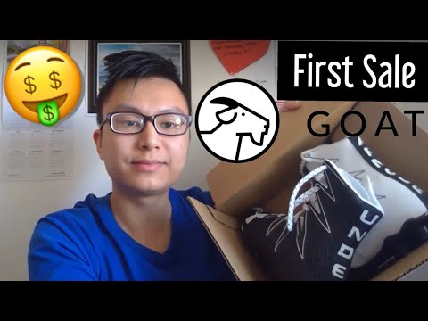 FIRST SHOE SALE in the GOAT APP: Watch me Pack and Ship it for Authentication!