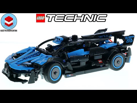 LEGO Technic 42162 Bugatti Bolide Agile Blue - LEGO Speed Build Review