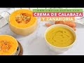 CREMA DE CALABAZA Y ZANAHORIA | Puré de calabaza con naranja | La mejor crema de calabaza