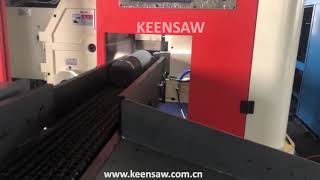 fast speed automatic steel round bar steel rod solid bar cutting machine