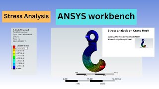 Stress Analysis on Crane Hook | ANSYS workbench