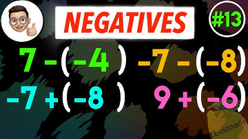 Adding and Subtracting Integers Using a Simple Method | Lessonade