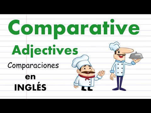 Comparative Adjectives, explicado en Español