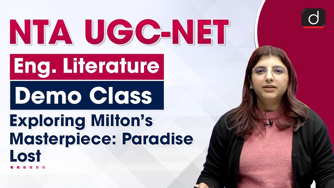 UGC NET Paper 2|English Literature | Demo Class 13| Drishti Teaching ...