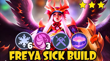 SWORDSMAN FREYA FAEBORN X KAGURA !! MYTHICAL NEW META NOW !! MAGIC CHESS GO GO BEST STRATEGY