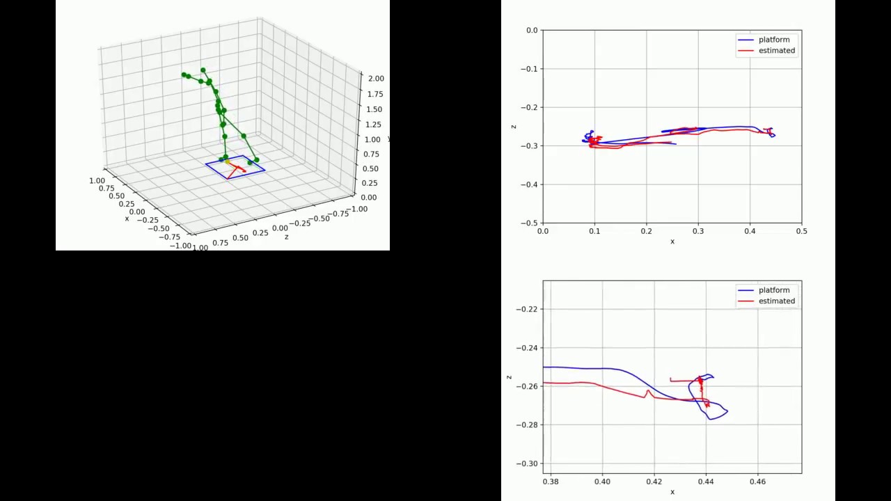 Stabilometry measures based on Kinect skeleton tracking - YouTube