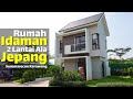 Rumah 2 Lantai Desain Ala Jepang! Summarecon Emerald Karawang