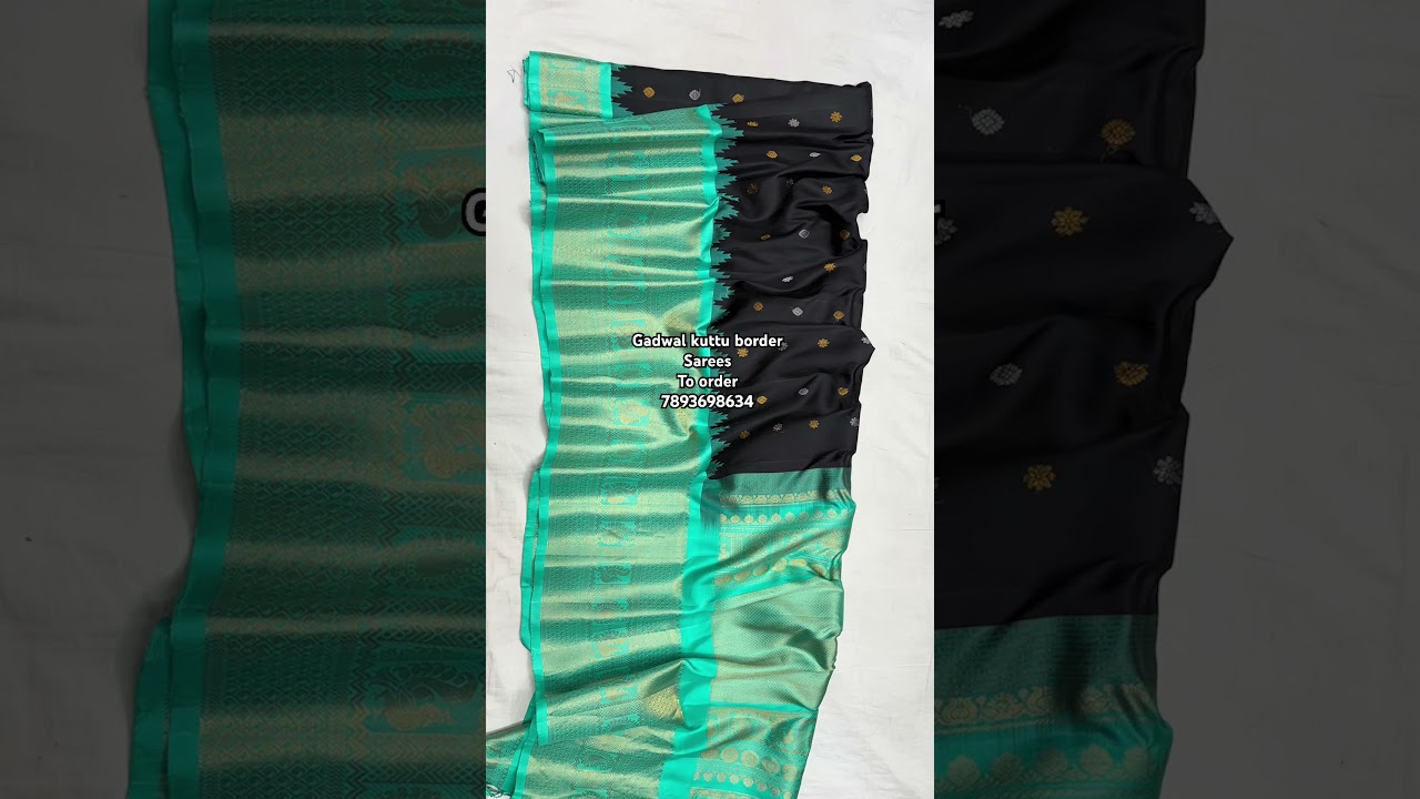 Gadwal Handloom kuttu border sarees get your all gadwal wedding collection atCSK Handlooms Hyderabad