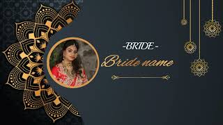 Wedding Invitation Basic Pack Project Template IVenue Software Create All Type Of Invitation Video screenshot 2