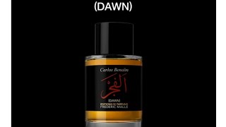 Frederic Malle Dawn (2018) Desert Gems Fragrance Review #fredericmalle #realoud #cologne #fragrance