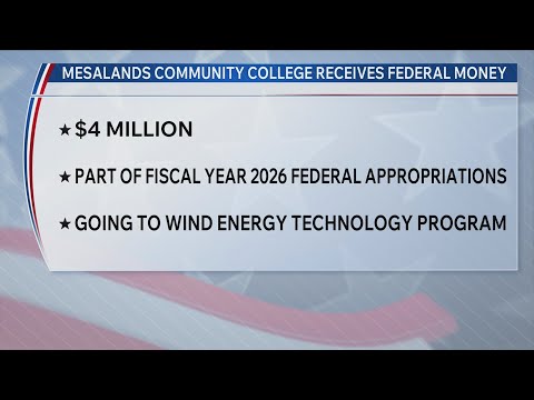 Mesalands Community College to repower on-campus wind turbine with federal funding
