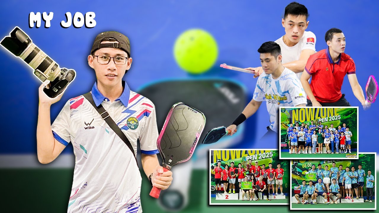 Một ngày đi chụp ảnh Pickleball của tôi - Quá dễ ??