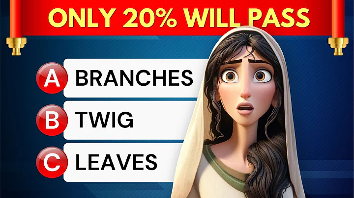 BIBLE QUIZ General Knowledge - Test Your Bible Skills 😇 - 30 Questions