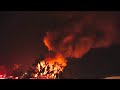 Firefighters Battle Massive Pallet Yard Fire in Sacramento CA