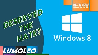 Windows 8 was... good