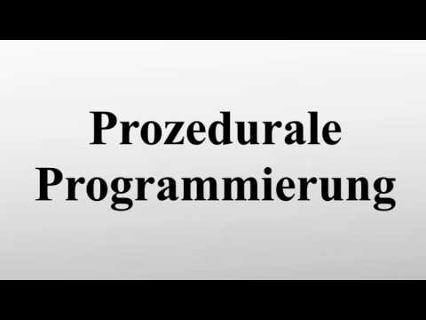 Prozedurale Programmierung