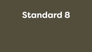 Introduction to PIT Count Minimum Standards: Standard 8