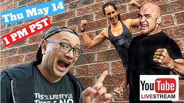 Bas Rutten and Dana Hernandez Live with Karate Unity