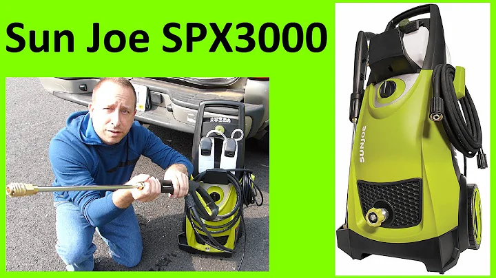 성조 SPX 3000 고압 세척기: 개봉, 조립 및 실제 사용 예시
