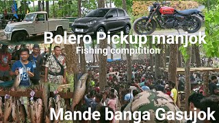 Songsak Tasek lake Fishing compitition Bajengdobani Bolero Pickup manjok Alto K10 koba