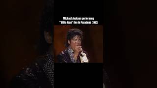 Michael Jackson performing “Billie Jean” live in Pasadena (1983) 🕺🎶