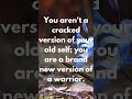 Warrior;not wreckage. 💪🏾🧘🏾♀️💫#shorts #healing #motivation