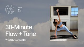 Yoga | 30 Min Flow + Tone