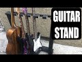 homemade guitar multi stand rack from bed scrap (cách làm kệ chân Đàn Guitar )