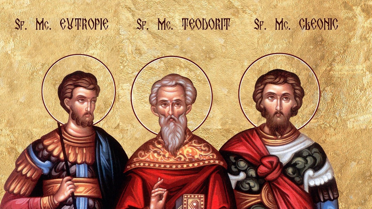 🔴 LIVE: Pavecernița Mare - Sf. Mc. Eutropie, Cleonic și Vasilisc #3martie