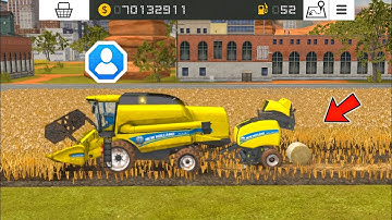 Making Role Bales With 3 Player In Fs18 | Fs18 Multiplayer Gameplay | Timelapse