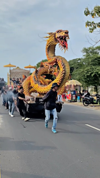 Naga angling dharma arak arakan KALIANYAR indramayu #arakarakan  #ogoh #carnaval #indramayu #cirebon
