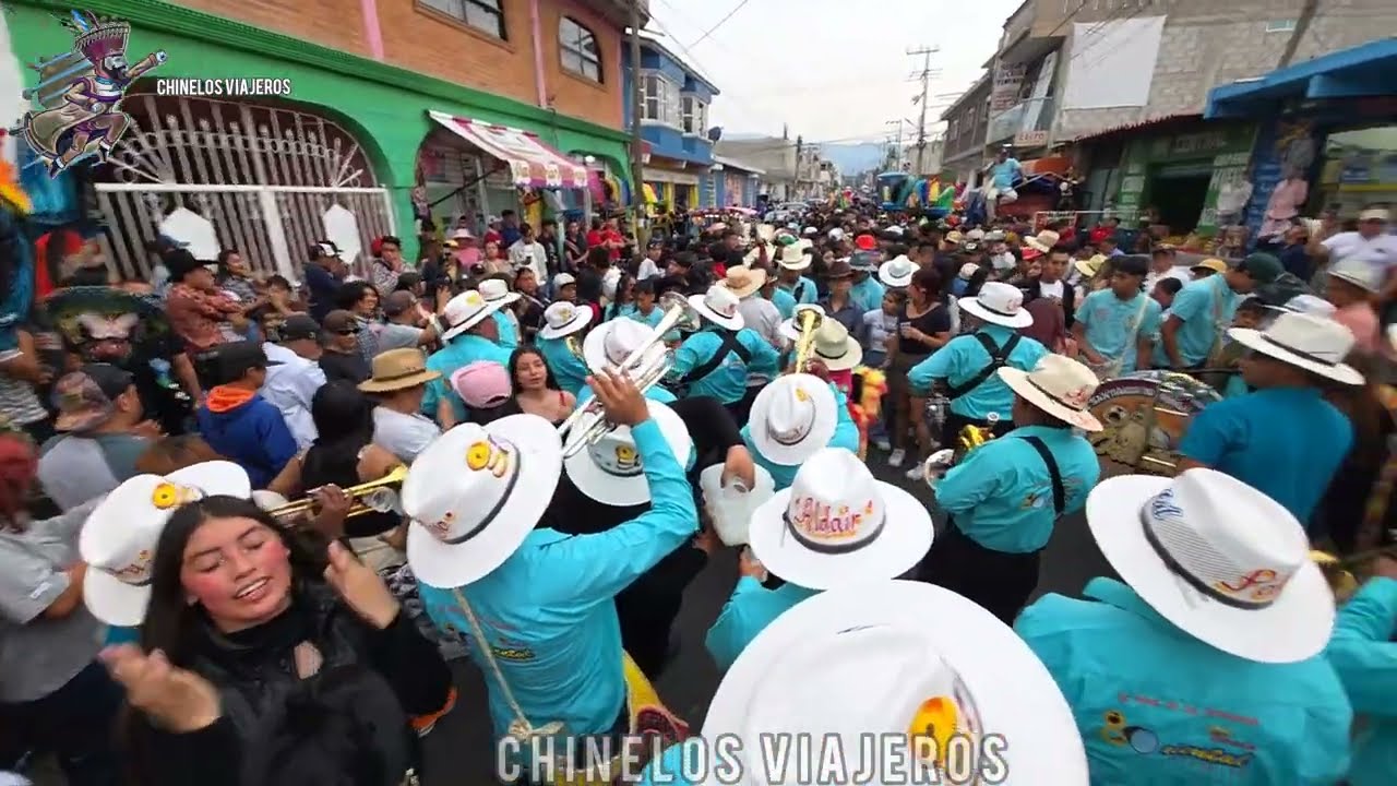 Gran brinco de chinelo  Atlautla | Reina de los carnavales Banda Oriental de los Hermanos Cortés