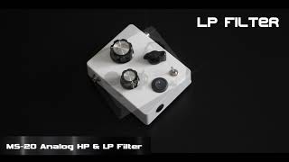 Ms-20 Analog Handmade LP & HP FIlter with NOS Components ( ms20 korg moog )