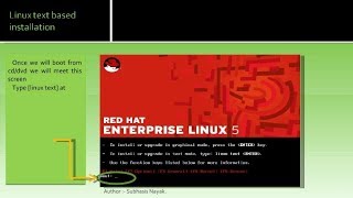 How to install Redhat 5 in Text mode (HD English) Final Version