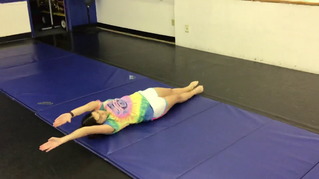 Good simple gymnastics warm up. Or just general workout YouTube