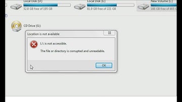 [SOLVED] - The File Or Directory Is Corrupted Or Unreadable - Hard Drive Wont Open (hindi)