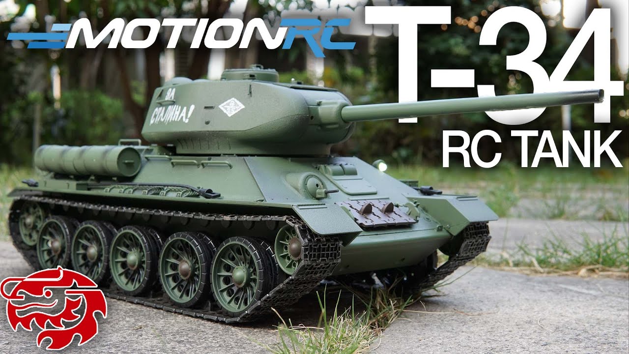 RC Tank Russian KV-2 Heng Long 1:16 Smoke Sound BB + IR 2.4 GHz