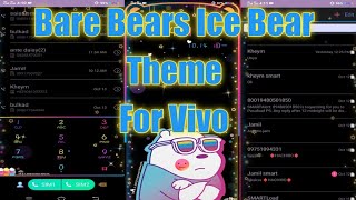Bare Bears Ice Bear Theme For Vivo Phones screenshot 3