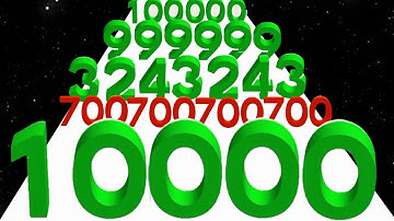 Number Stack vs Toy Spring - ASMR Gameplay (Infinity Run) All Max Level New Update