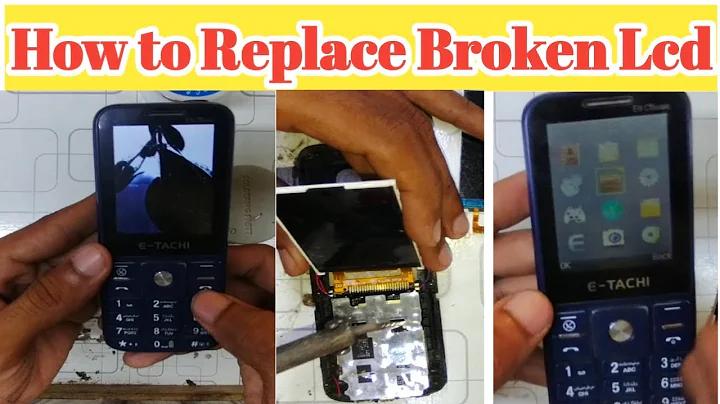 Keypad Mobile Lcd Screen Replacement| How to replace keypad mobile lcd..