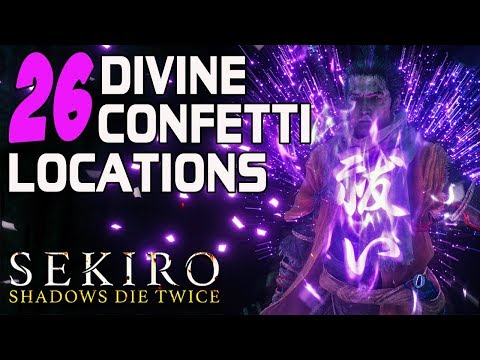 Video: Cesta Na Farme Sekiro Divine Confetti, Spôsob A Miesta - Ako ľahko Získať Divine Confetti