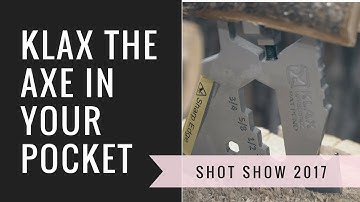 Klax - Tomahawk Multi-Tool Axe System (Shot Show 2017)