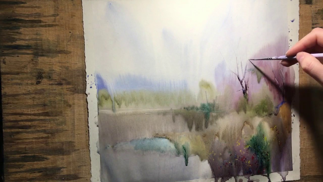 Watercolor Lesson Wet On Wet Technique YouTube Watercolor Lesson Wet On Wet Technique YouTube