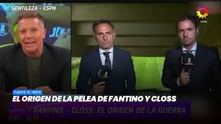 Cómo fue la pelea de Alejandro Fantino con Mariano Closs  - Minuto Argentina