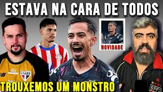 TROUXEMOS UM MONSTRO!!! SPFC FECHOU O PONTA ESQUERDA DOS SONHOS! SÃO PAULO VAI SE REFORÇAR DEMAIS!
