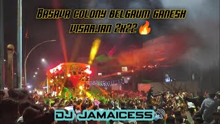 Dj jamaicess 🔊belgaum 2k22, ganpati visarjan🙌🚩 #belgaum #sound #viral #soundsystem #dj #bappa