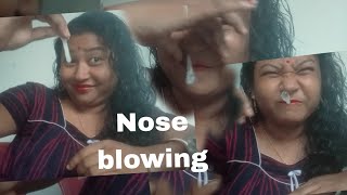 nose blowing😪😪 video#most request video#challenge video