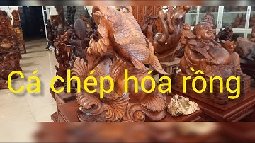 tượng cá chép hóa rồng